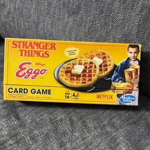 Hasbro Stranger Things Eggo Card Game - Bold Yellow